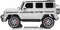 Mercedes G63 AMG 2-zits | 24V Kinderauto Wit