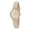 Pierre Cardin Belleville PC Monogram CBV.1503 Horloge - Leer - Beige - Ø 31 mm