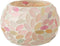 J-Line kaarshouder - theelichthouder Mozaiek - glas - pastel - small - 2 stuks