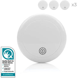 Smartwares RM218 - Rookmelder - 10 Jaar batterij - 85 dB - (3 stuks)