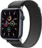 imoshion Nylon Trail bandje - Geschikt voor Apple Watch 1, 2, 3, 4, 5, 6, 7, 8, 9, 10 (42 mm), SE - 38/40/41 mm - Zwart - One Size
