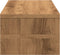 vidaXL - Monitorstandaard - 54x22x15 - cm - bewerkt - hout - artisanaal - eikenkleur