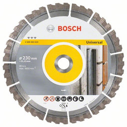 Bosch 2 608 603 633 - Diamantdoorslijpschijf - 230 mm x 22,23 mm x 2,4 mm x 15 mm