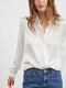 VILA VIELLETTE - Blouse - Hoge hals - Lange mouwen - Maat 36