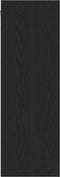 vidaXL - Wand-TV-meubel - Zwart - Eiken - 30,5x30x90 - cm - Geprocessed - Hout