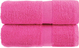 vidaXL - Gastendoekjes - SOLUND - 2 - st - 600 - g/m² - 30x50 - cm - roze