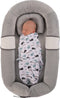Bo Jungle - Inbakerdoek - Inbakerslaapzak - Swaddle - 0-4 maanden - Wrap Ocean Whales / Walvisjes Small - Blauw