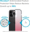 Speck iPhone 13 Pro - Back Cover - Kristalhelder - Valbescherming tot 4 meter - Roze Transparant