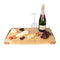 Nikki.Amsterdam - The.Board Rubberwood L | Snij- en serveerplank