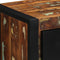 vidaXL - Nachtkastje - 40x35x40 - cm - massief - gerecycled - hout - meerkleurig