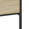 vidaXL - Bedframe - zonder - matras - hout - sonoma - eikenkleurig - 140x190 - cm