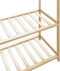 vidaXL - Kledingrek - met - schappen - 110x40x175 - cm - bamboe