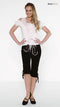 dressforfun Lederhose Tegernsee - Verkleedkleding - Zwart - S