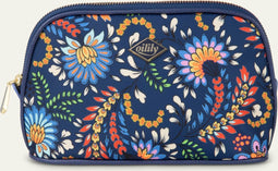 Oilily Colette - Make-up tas - Dames - Waterdicht - Blauw - One size