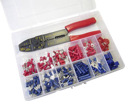 WKK 60349 Assortiment kabelschoenen 0.50 mm² - 2.50 mm² Rood, Blauw 1 set(s)