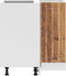 vidaXL - Keuken - hoekonderkast - Lucca - bewerkt - hout - oud - houtkleurig