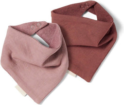 Acile badstof slabbetje 2-pack