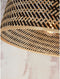 GOOD&MOJO Vloerlamp Java - Bamboe Zwart/Naturel - 175x50x207cm - Modern - Staande lampen voor Woonkamer - Slaapkamer