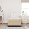 vidaXL - Bedframe - Lichtgroen - Grijs - 100x200 - cm - Corduroy - Stof