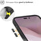 imoshion Hoesje Geschikt voor iPhone 14 Pro Hoesje Shockproof - imoshion Rugged Hybrid Carbon Case - Zwart