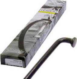 Sapim Spaak Leader 14-264 RVS z/nippel zw (1 stuk)