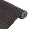 vidaXL - Vloerkleed - rechthoekig - 70x200 - cm - bamboe - donkerbruin