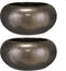Mica Decorations Gabriel Plantenschaal - H16 x Ø32 cm - Keramiek - Brons