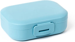 Amuse Snackdoosje - Snackbox Klein - Vershoudbakjes met Clipsluiting - 300 ml - Blauw