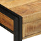 vidaXL - Console - Tafel - 90x33x75 - cm - Massief - Ruig - Mango - Hout