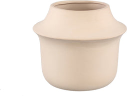 PTMD Bloempot Vivaldi - 23x23x19 cm - Keramiek - Creme