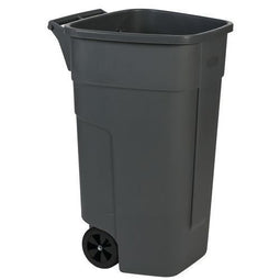 Rubbermaid Container - Afvalbak zonder deksel - 100 l - Zeer licht en wielen