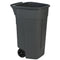 Rubbermaid Container - Afvalbak zonder deksel - 100 l - Zeer licht en wielen