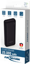 Ansmann PB212 - Powerbank 20000 mAh - 2 USB-poorten - Zwart