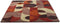 Brink en Campman - Brink en Campman Decor Cosmo Red Pale Green 095203 Vloerkleed - 200x280 - Rechthoek - Laagpolig Tapijt - Modern - Meerkleurig