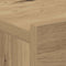 vidaXL - Nachtkastjes - 2 - st - zwevend - 40x32x15 - cm - hout - artisanaal - eiken