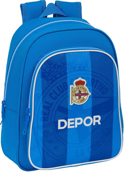 Schoolrugzak R. C. Deportivo de La Coruña Blauw 27 x 33 x 10 cm