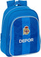 Schoolrugzak R. C. Deportivo de La Coruña Blauw 27 x 33 x 10 cm