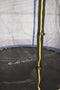 AMIGO Trampoline Basic - Met Veiligheidsnet, Ladder en Veilige Rand - Rond 244 cm - Blauw