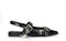 POSH by Poelman JULIA - Slingbacks - Imitatieleer met gespen - Zwart