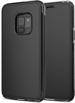 SoSkild Defend Impact Wallet Case Zwart voor Samsung Galaxy S9