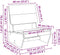vidaXL - Tuinstoelen - 2 - st - 60x64x70,5 - cm - massief - grenenhout