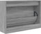 Schoenenkast 80x21x57 cm bewerkt hout grijs sonoma eikenkleur