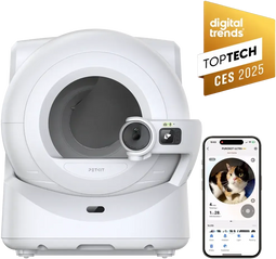 Petkit Purobot ULTRA - Automatische kattenbak - AI-camera en zelfreinigend systeem - Wit
