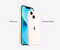 Apple iPhone 13 mini - Sterrenlicht - 128 GB - Fysieke simkaart + eSIM