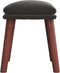vidaXL - Voetenbank - 45x29,5x35 - cm - fluweel - donkergrijs