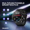 Valante Nexus Smartwatch - Smartwatch Heren - Zwart - 52 mm - Stappenteller - Hartslagmeter - Saturatiemeter - Bellen via Bluetooth