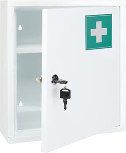 Furniture Limited - Medicijnkastje 31,5x10x36 cm staal