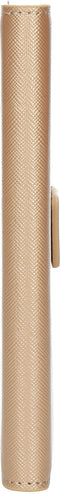 Mobiparts iPhone 12/12 Pro - Wallet Case - Saffiano motief - Koper