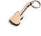 Berben Design Sleutelhanger Elektrische Gitaar - Esdoorn - 6.5 x 2 x 0.6cm