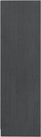 vidaXL - Boekenkast/kamerscherm - 104x33,5x110 - cm - massief - grenenhout - grijs